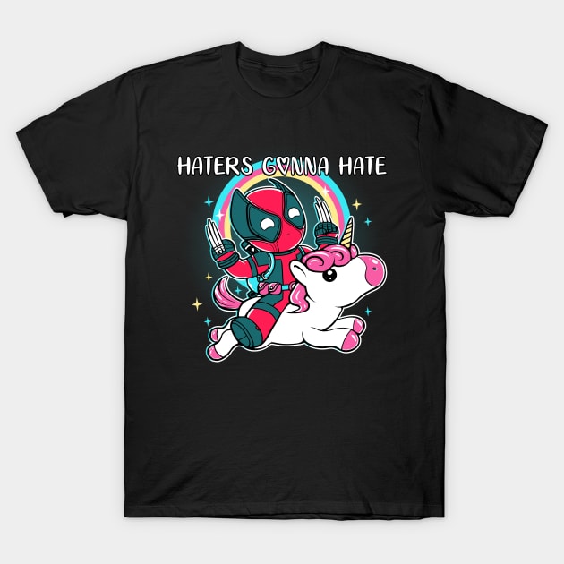 Haters Gonna Hate T-Shirt by mohymochi